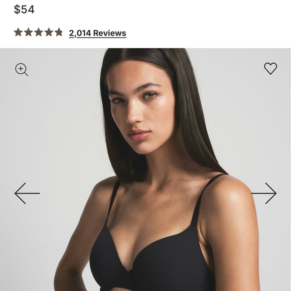 SKIMS Fits Everybody T-Shirt Bra in Onyx
